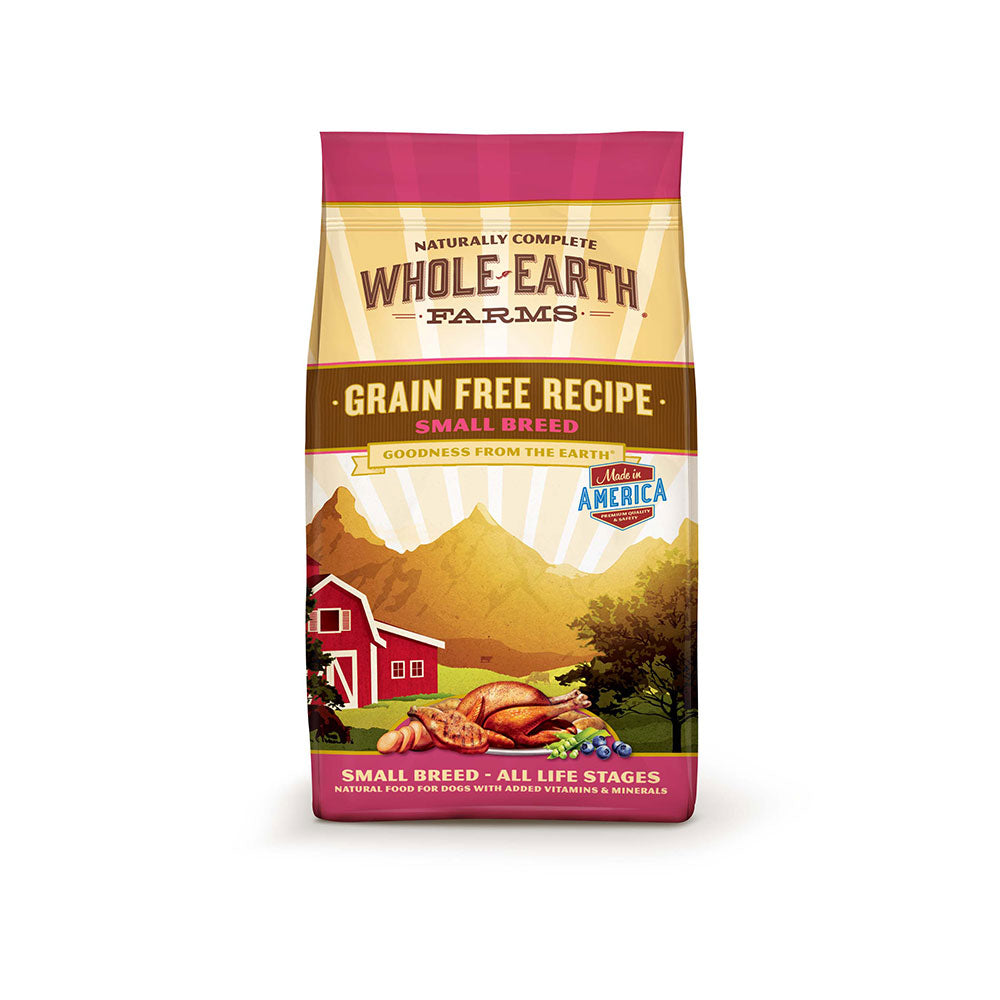 Whole earth small breed dog clearance food