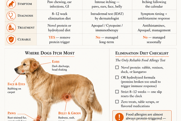 3 Types of Dog Allergies: Know Which One You're Dealing With — PetStore.com Educational Infographic