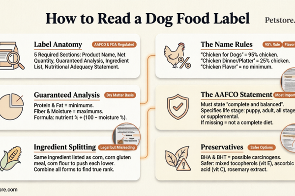 How to Read a Dog Food Label — petstore.com