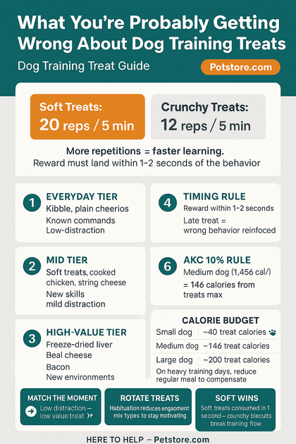 Dog Training Treat Guide — petstore.com