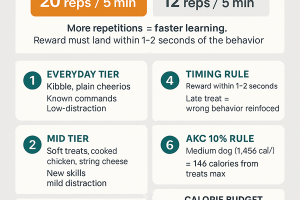 Dog Training Treat Guide — petstore.com