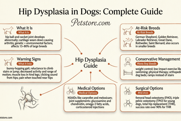 Hip Dysplasia in Dogs: Complete Guide — petstore.com
