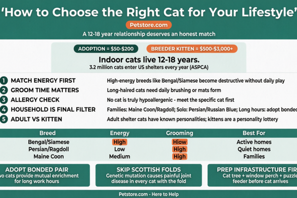 How to Choose the Right Cat for Your Lifestyle