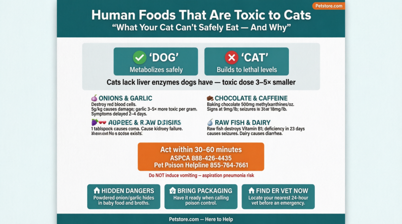 Human Foods That Are Toxic to Cats — petstore.com