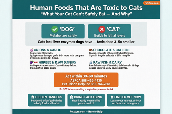 Human Foods That Are Toxic to Cats — petstore.com