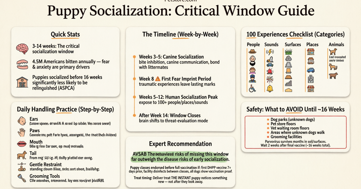 Puppy Socialization: Critical Window Guide — petstore.com