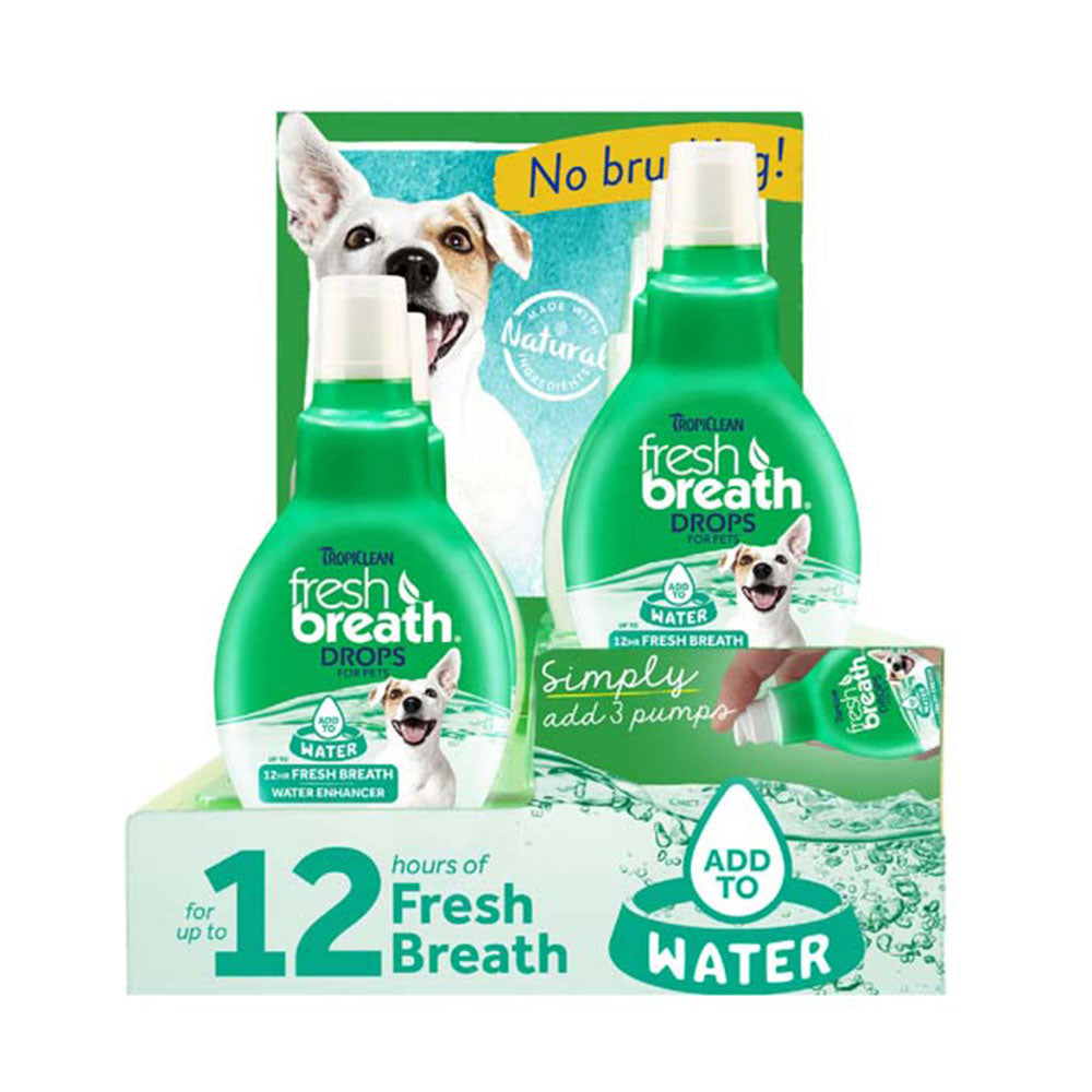 Tropiclean® Fresh Breath® Drops for Dog –
