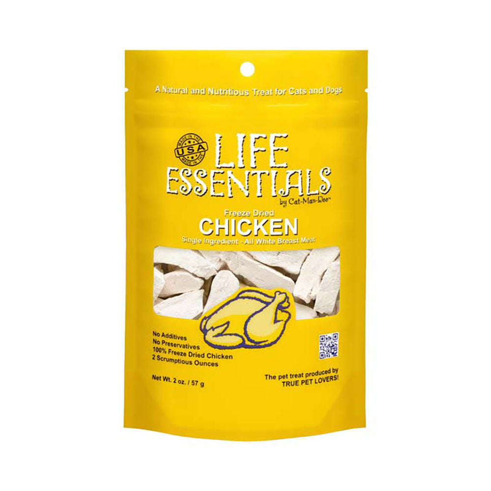 Cat Man Doo Life Essentials Freeze Dried Chicken Treats 2oz