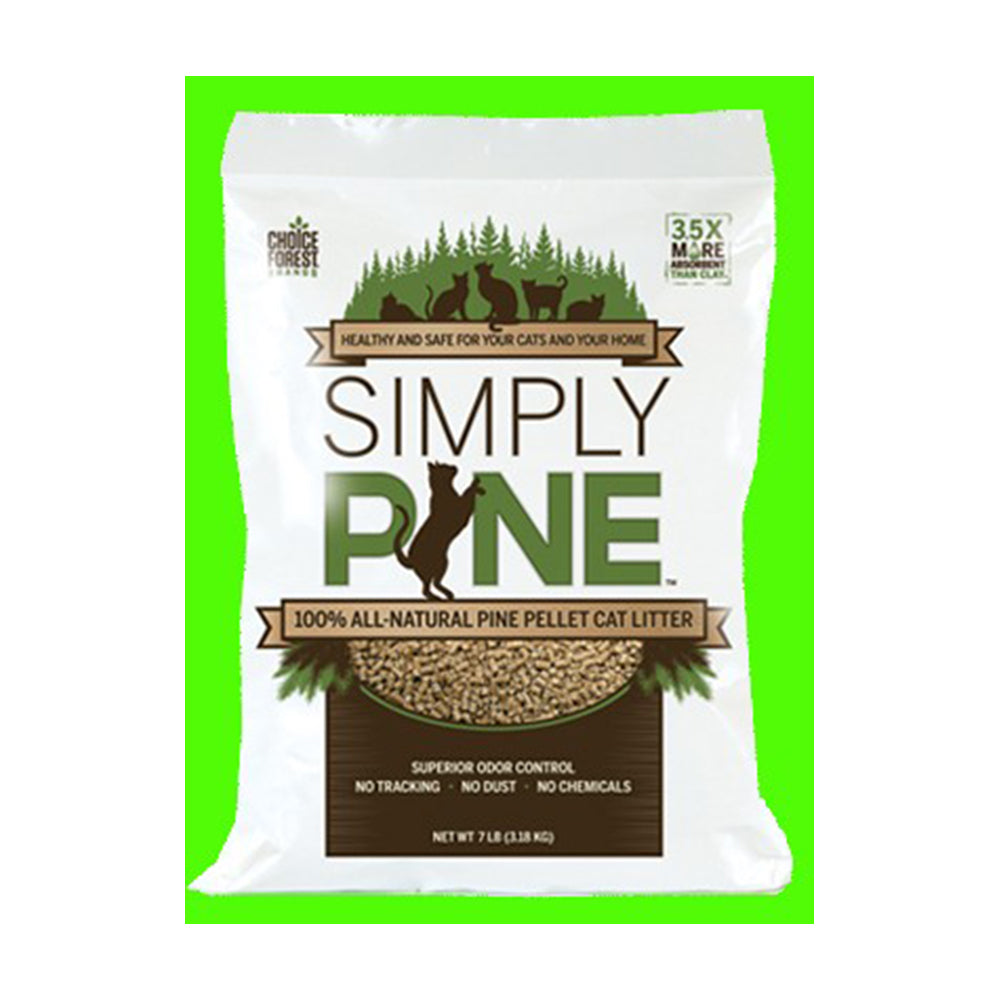 Simply Pine Pellet Cat Litter 20 lb